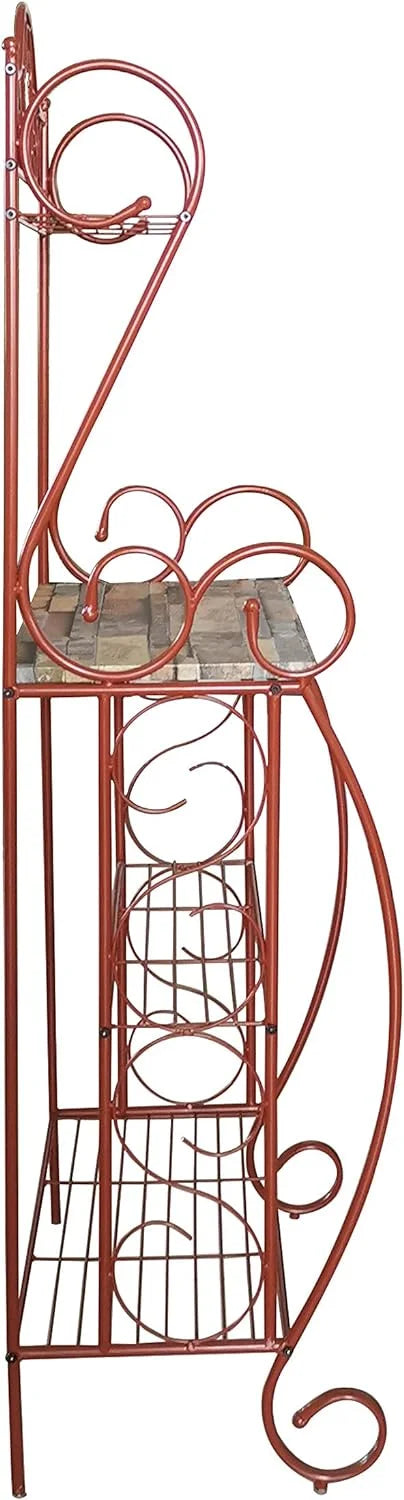 Metal Kitchen Storage Bakers Rack E958317