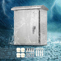 304 Stainless Steel Electrical Enclosure Box 20'' x 16'' x 8'' IP65 Weatherproof with Mounting Plate X905693
