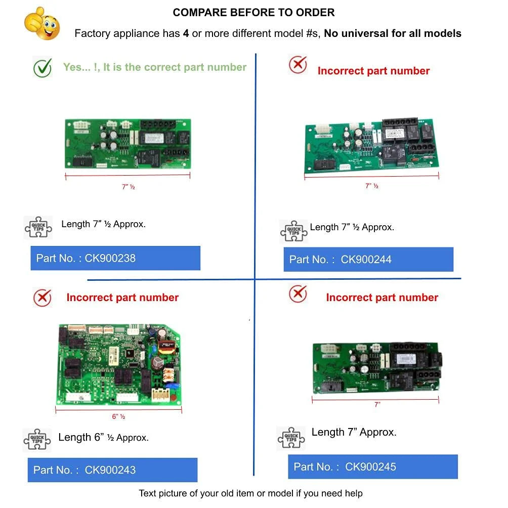 Ice Maker Main Control Motherboard X752