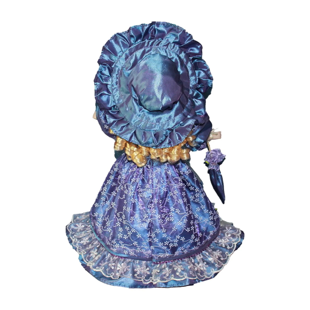 Violet Porcelain Dollhouse Lady with Dress G684361