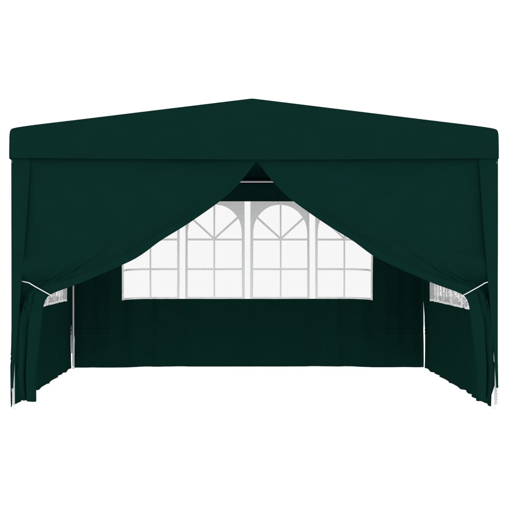 Party Tent with Side Walls 6.6'x6.6' Green L364