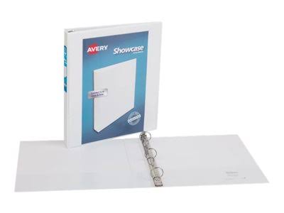White Binder with 1 inch Round Ring K638