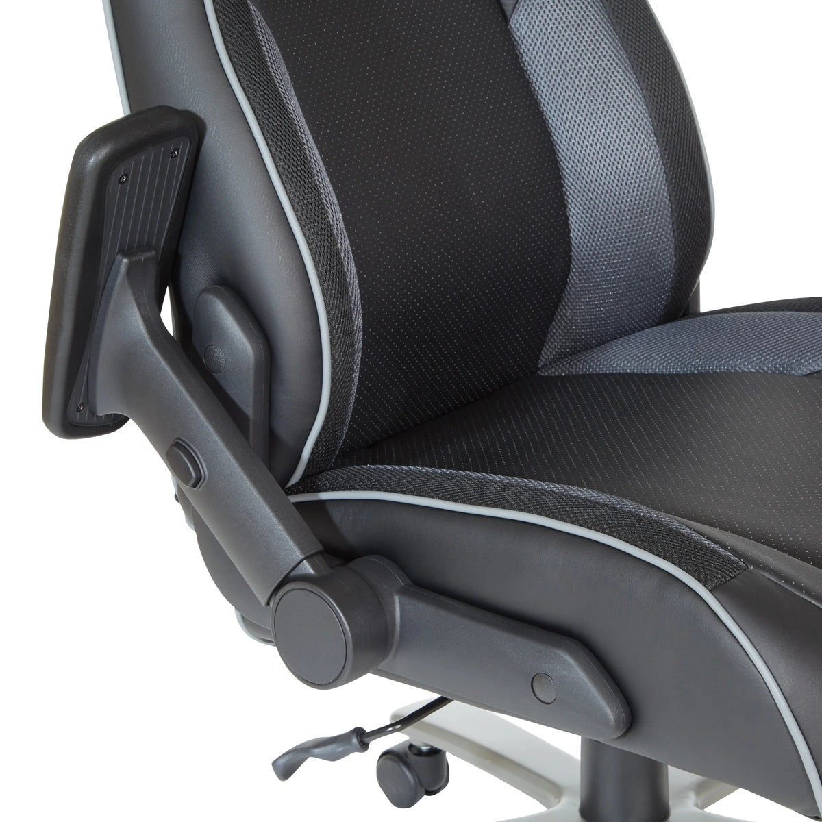 Gray Mesh Gaming Chair J4815