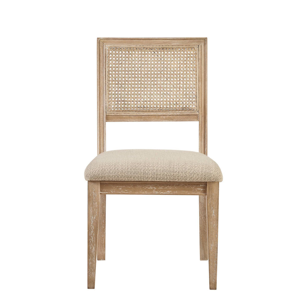 Light Brown Dining Side Chair (Set of 2) U783156
