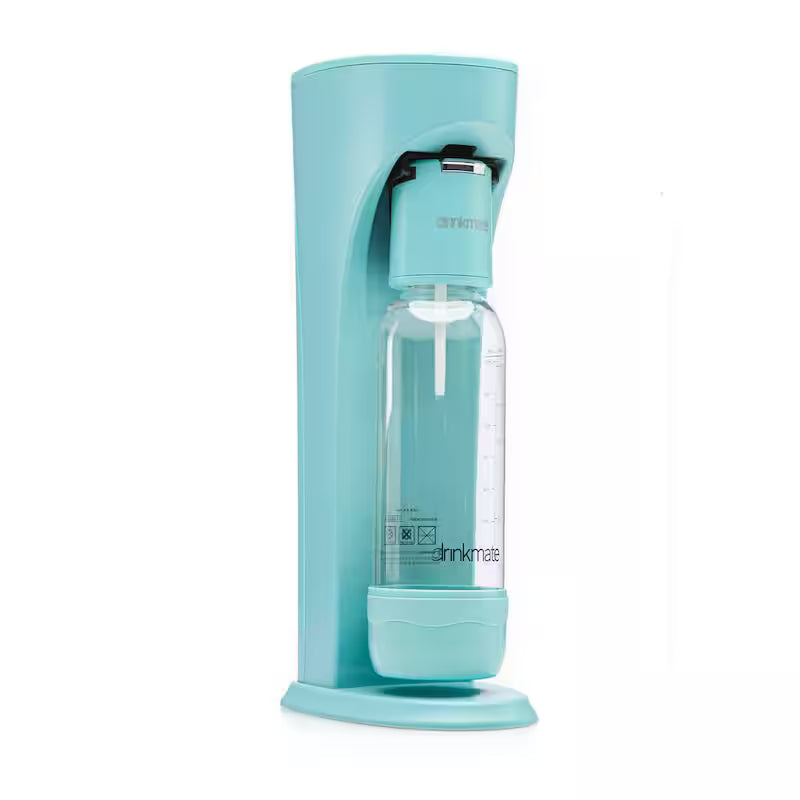 Sparkling Water Soda Maker Machine with 3 60L CO2 Cartridge, 1L and 0.5L Bottles B567151