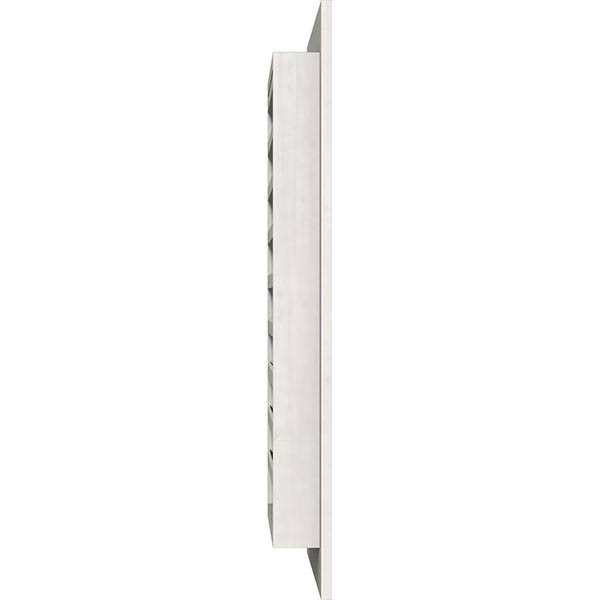 Primed Smooth Vertical Gable Vent Y7217