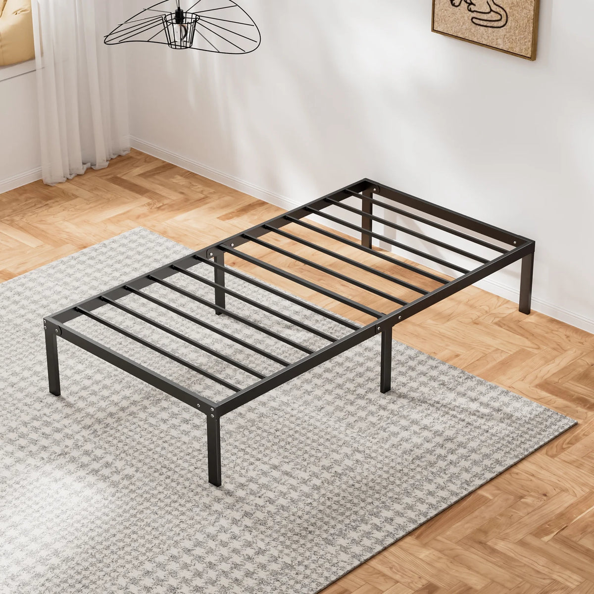 Metal Platform Bed Frame U45053