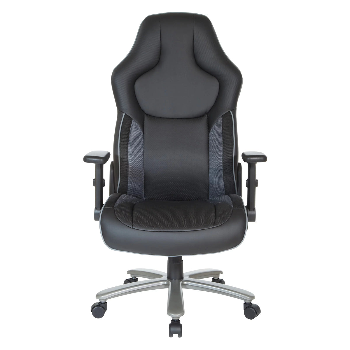 Gray Mesh Gaming Chair J4815