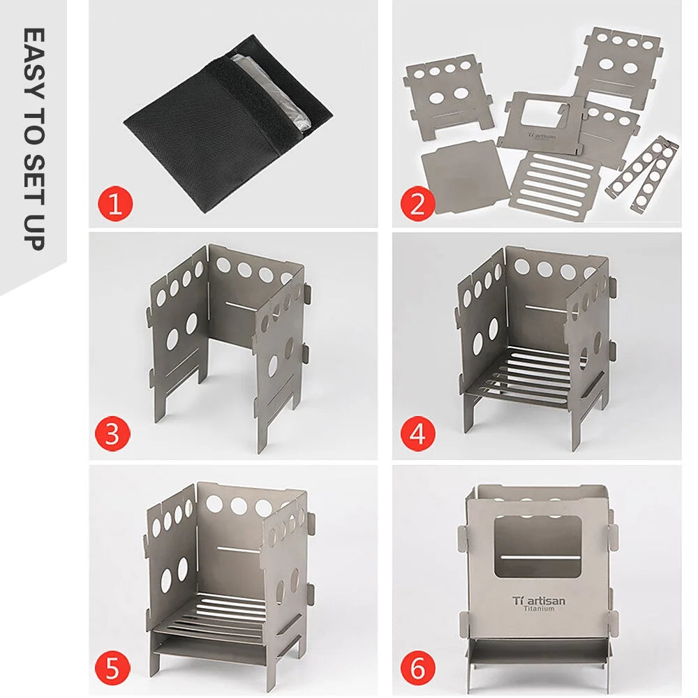 Titanium Wood Burning Stove Z574846
