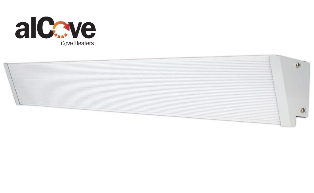 White 560W 120V Electric Cove Heater X680169
