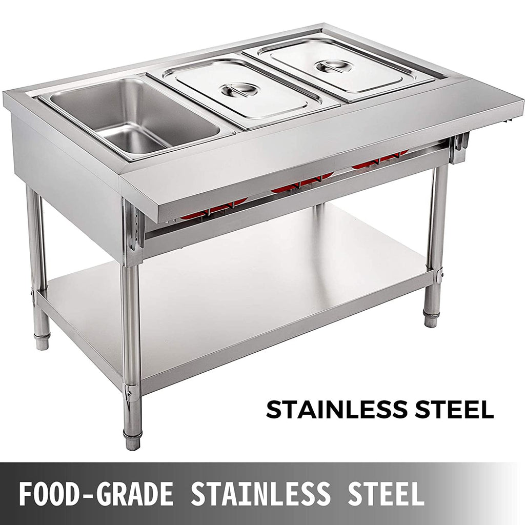 3 Pot Commercial Electric Food Warmer Y215