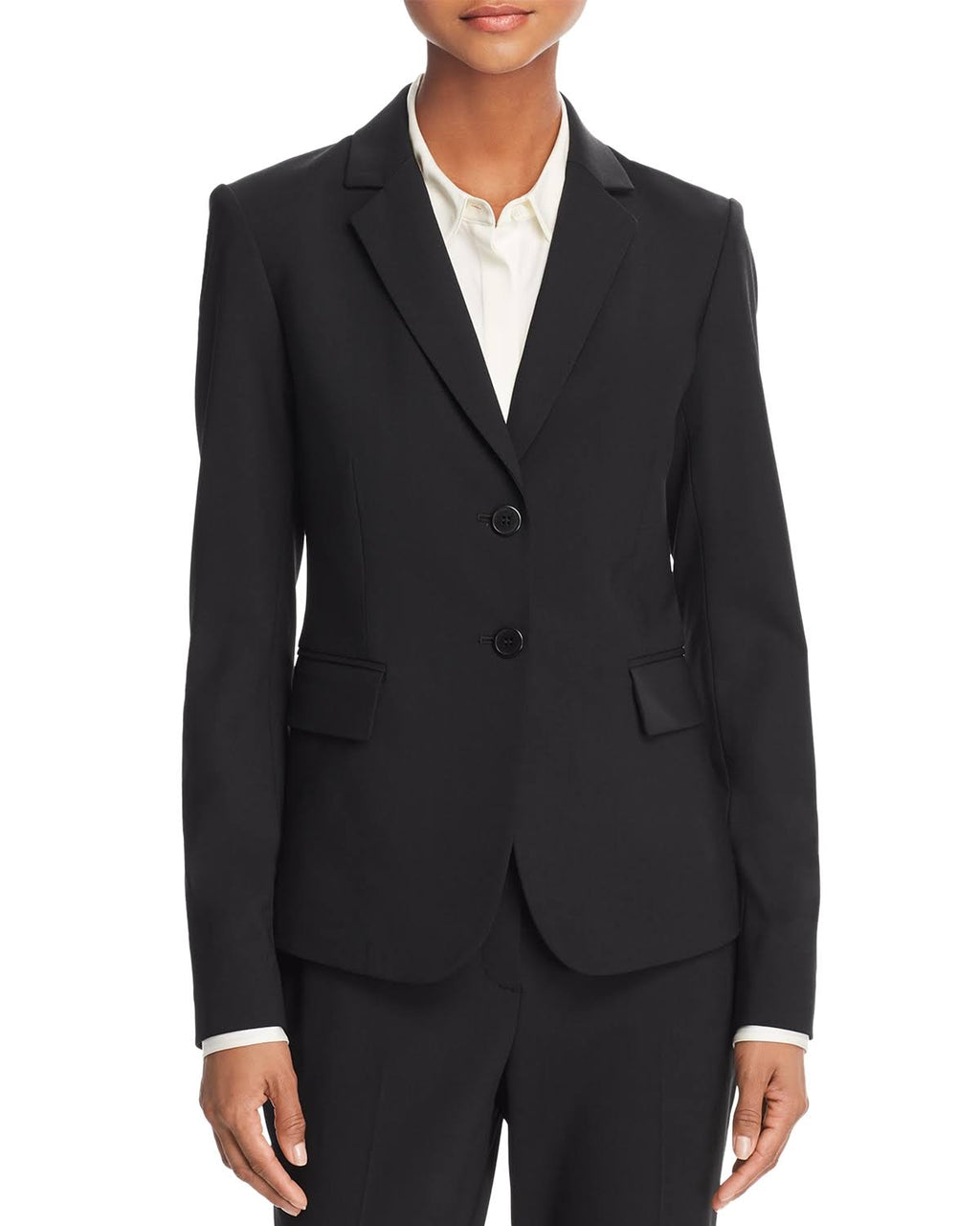 Deep Navy Wool-Blend Blazer N51717