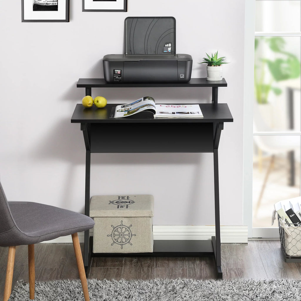 27-Inch Computer Desk with Monitor Shelf M49507