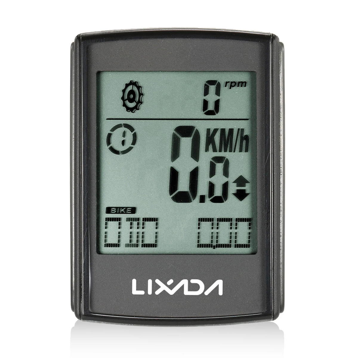 2-in-1 Wireless LCD Cycling Computer Speed Cadence Water-resistant P3594
