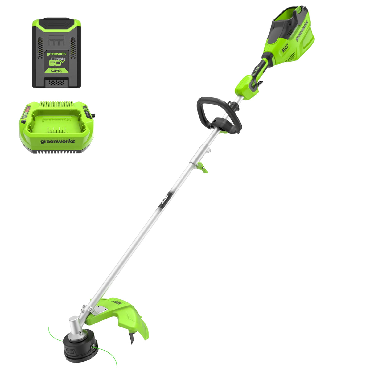 60V 16 String Trimmer with 4.0 Ah Battery & 3 Amp Charger V85125