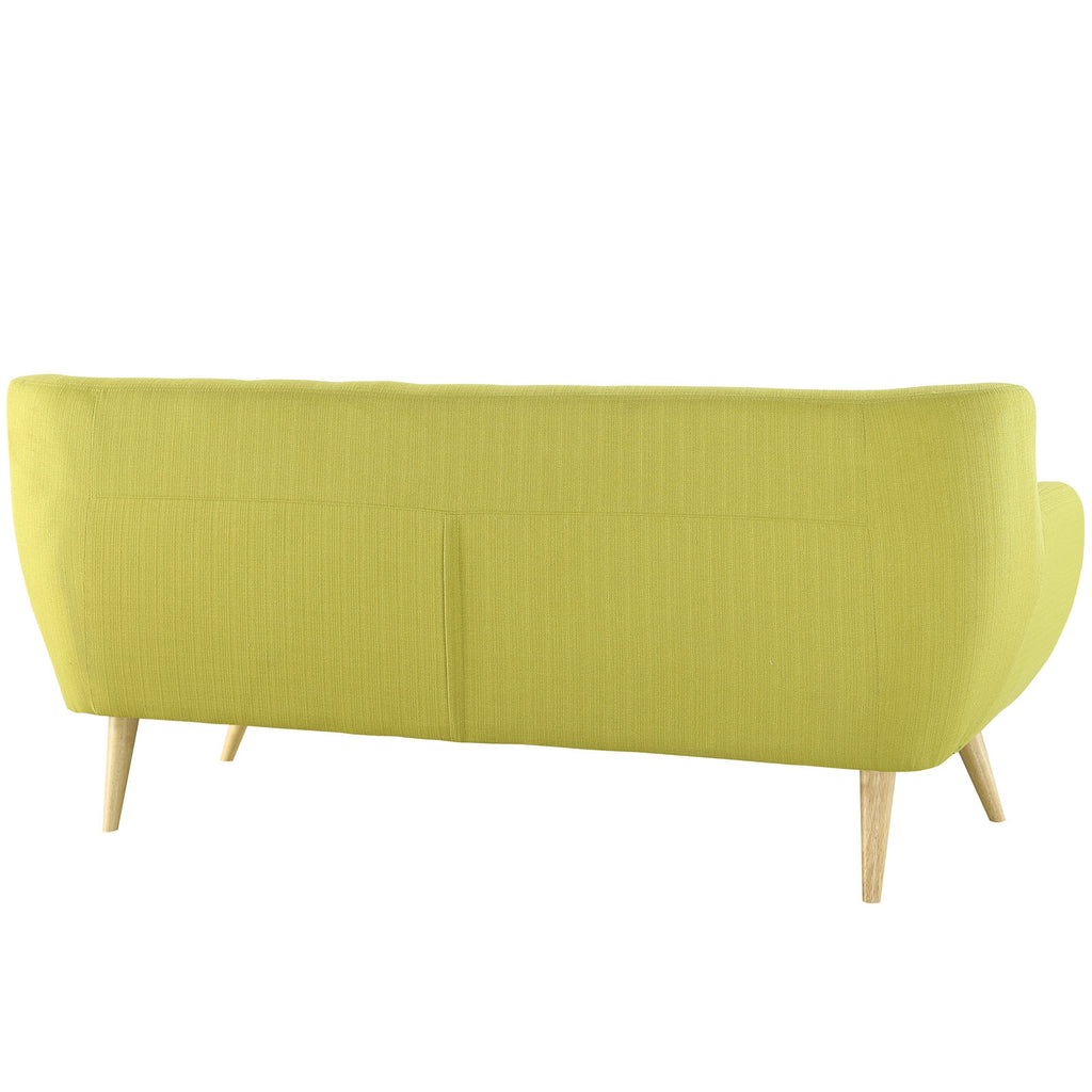 Green Fabric Sofa E11075