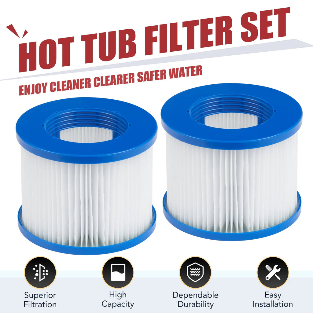 4-6 Person Blow-Up Hot Tub with Air Jets S746