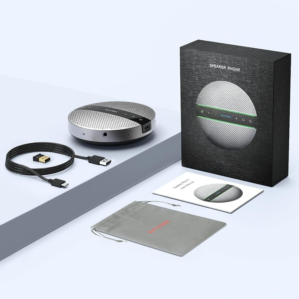 Bluetooth Speakerphone with 6 Microphones, 18H Call Time, Bluetooth 5.0 Z9551