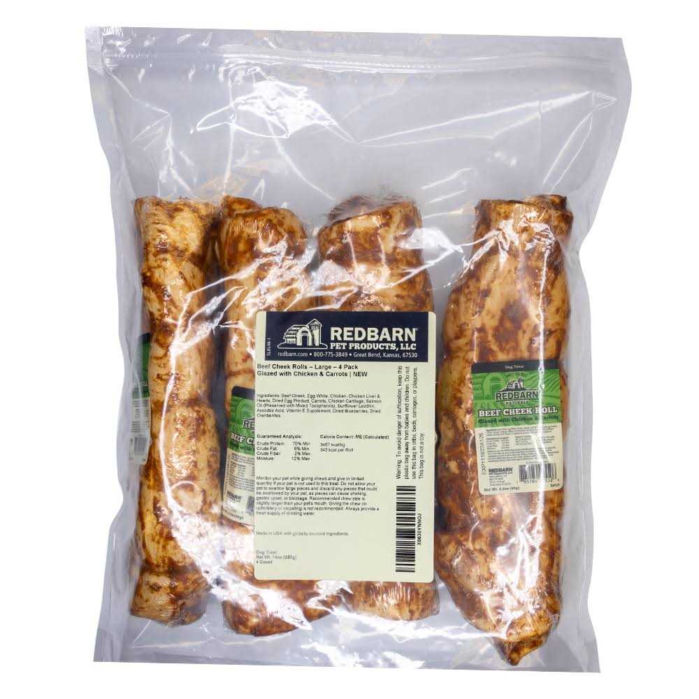 Beef Cheek Roll Dog Large Y6436