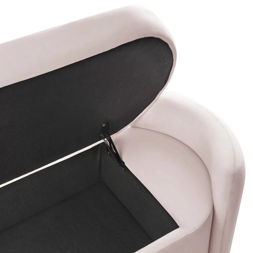 Pink Performance Velvet Bench E544237