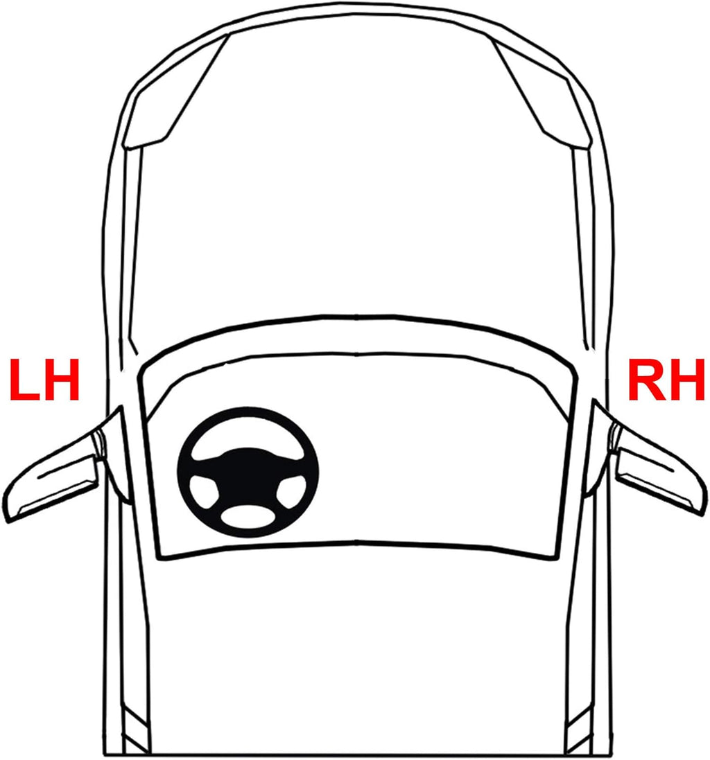 LH Halogen Headlight Assembly I948