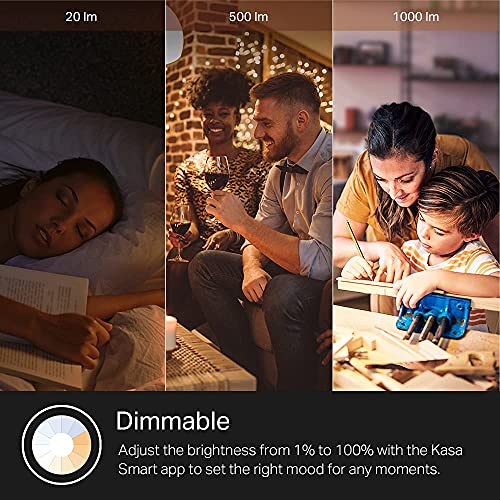 Full Color Changing Dimmable Smart WiFi Light Bulbs A19 60 W 2-Pack N59783