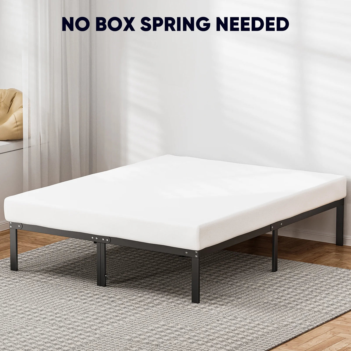 Metal Platform Bed Frame U45053