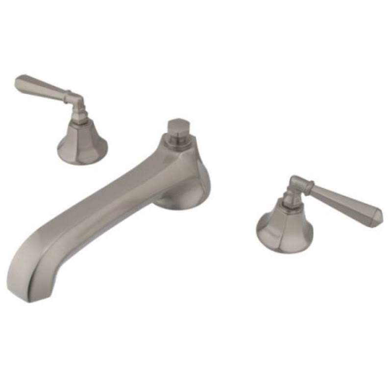 Satin Nickel Two Handle Roman Tub Filler Z7922
