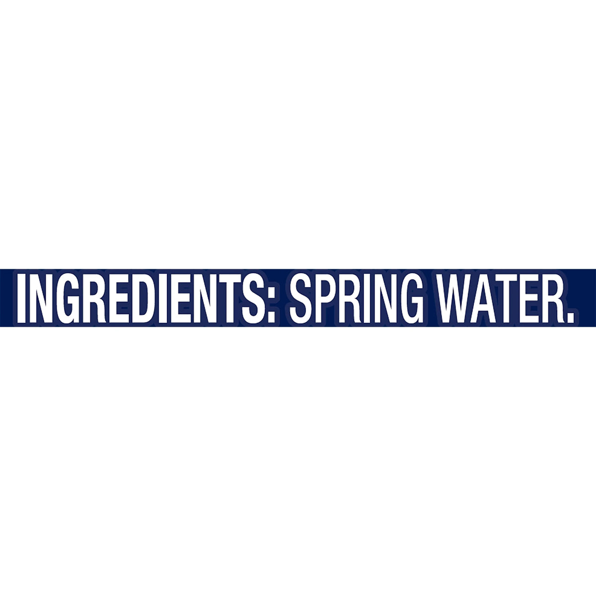 16.9-ounce Natural Spring Water Plastic Bottles (Pack of 28) C92777