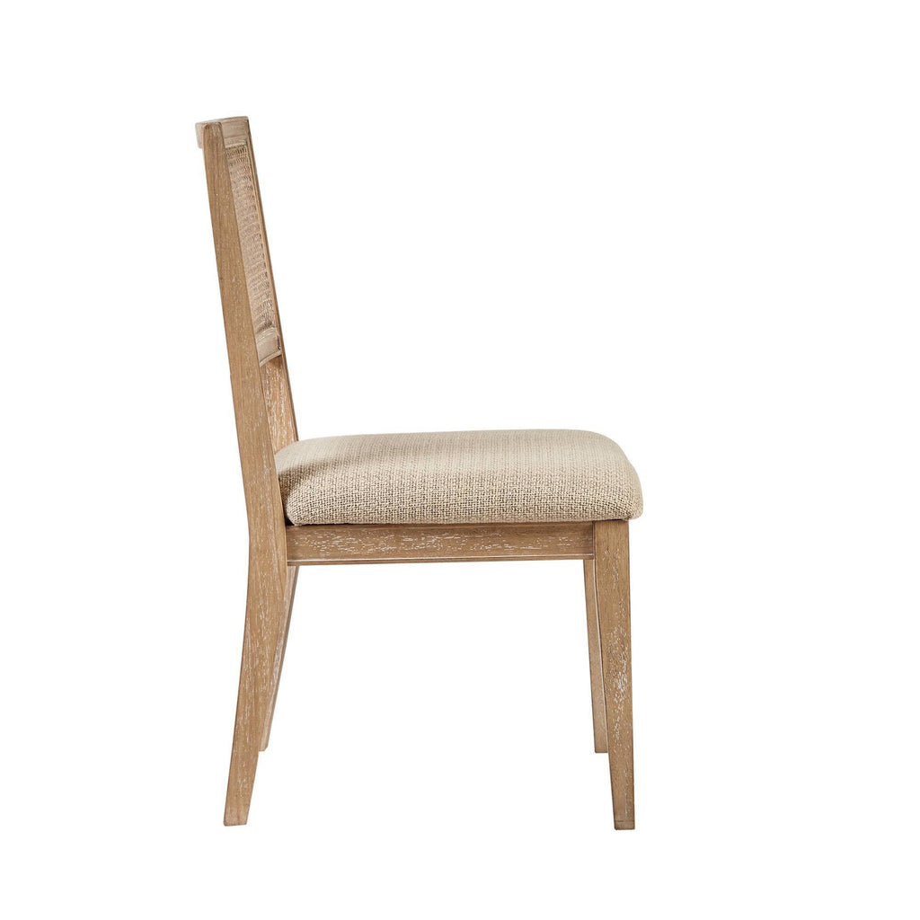 Light Brown Dining Side Chair (Set of 2) U783156