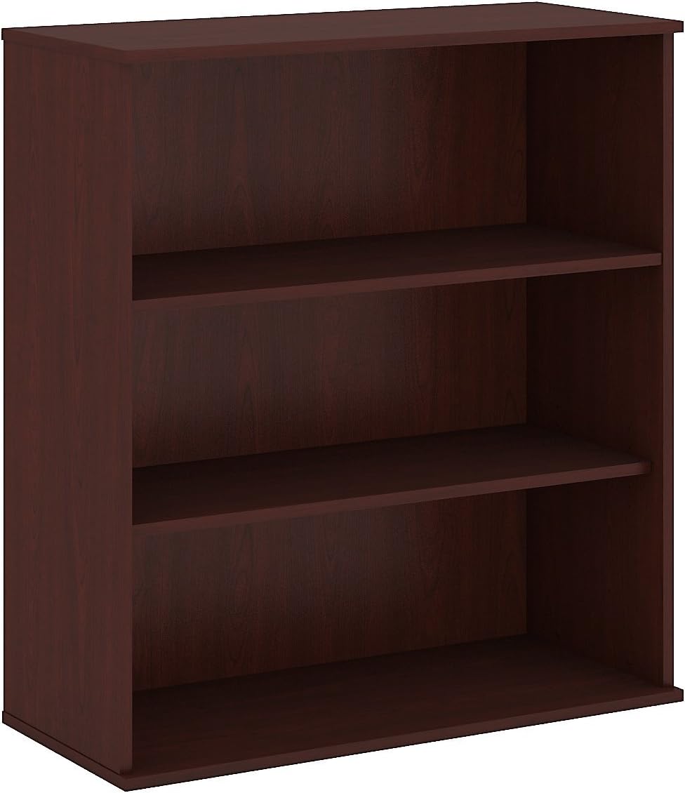 3 Shelf Bookcase in Mocha Cherry S21584