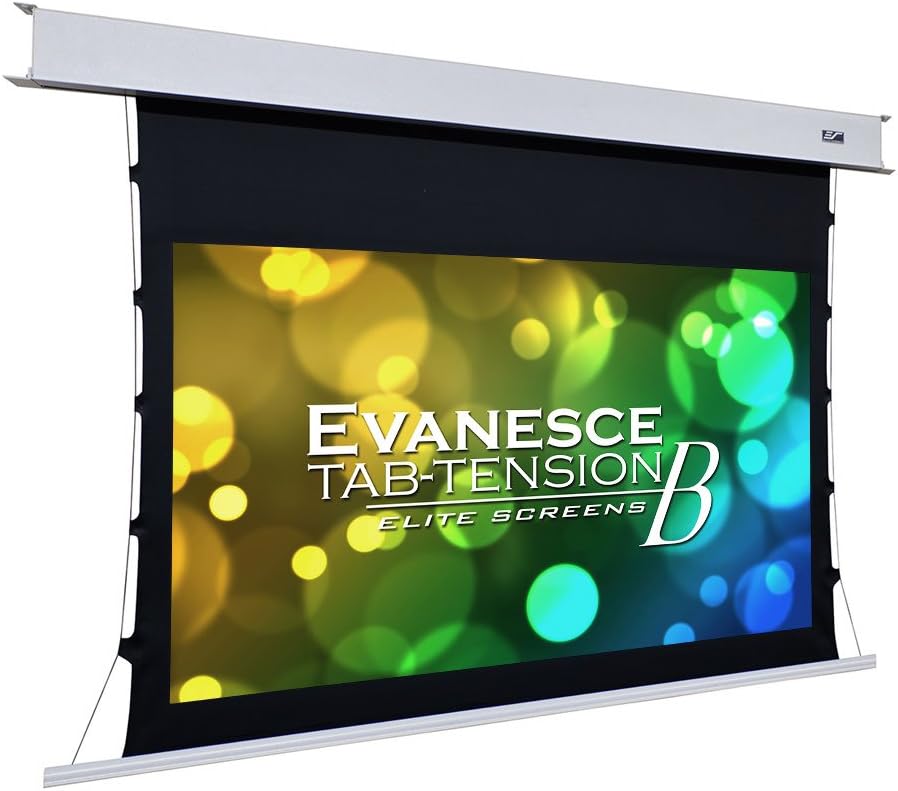 100" 16:9 Recessed in-Ceiling Electric Projector Screen with Installation Kit V625486