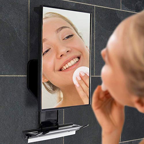 Fogless Shower Mirror with Squeegee Y72181
