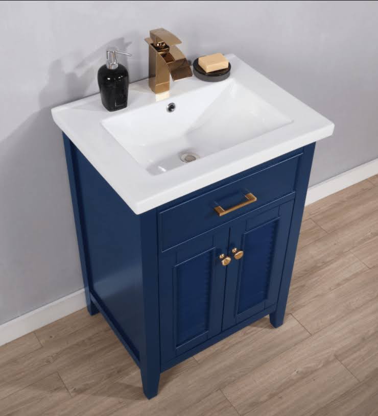 Gray Single Sink Vanity V57631