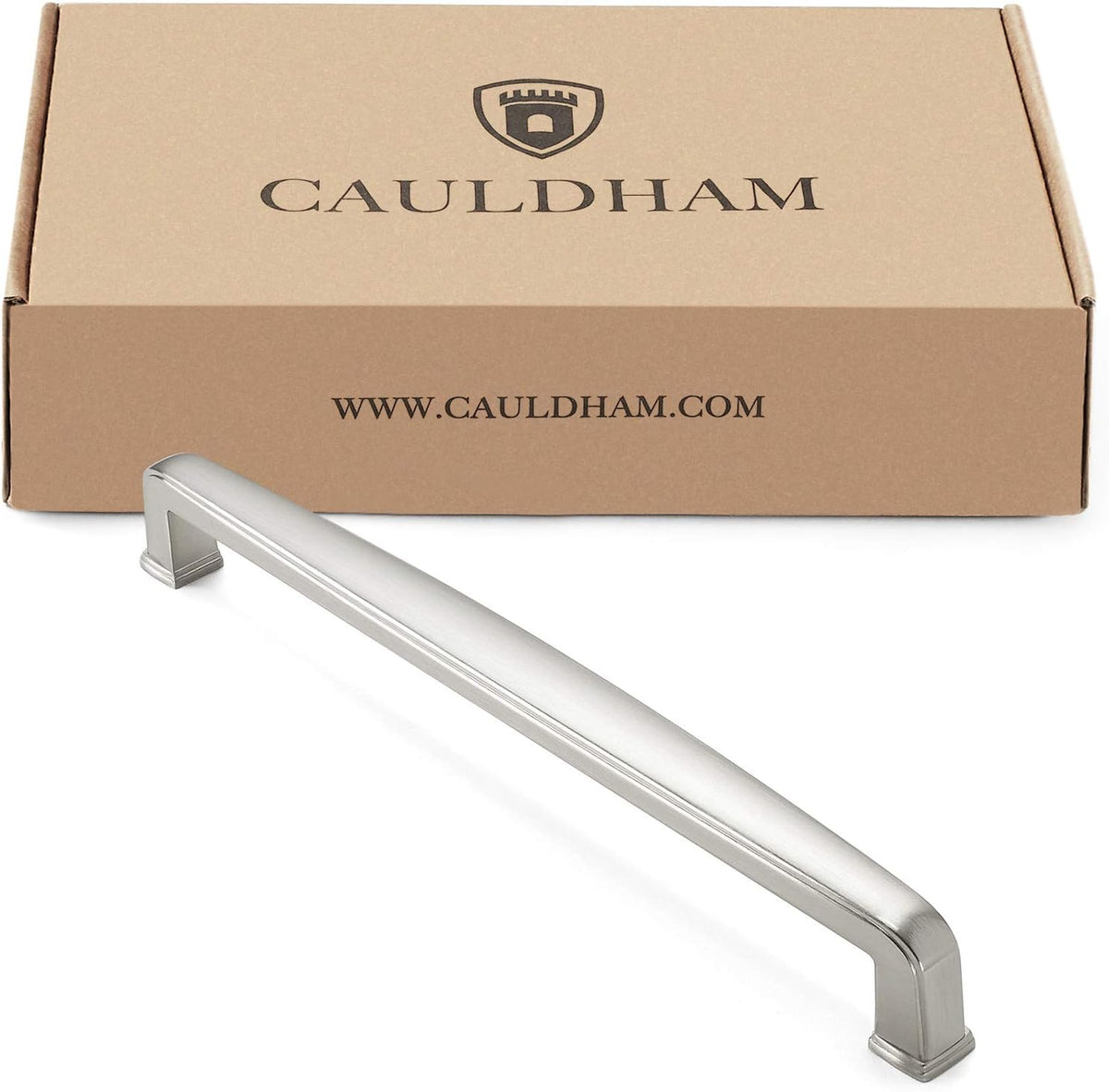 Satin Nickel Kitchen Cabinet Handles Pack of 2 P52258
