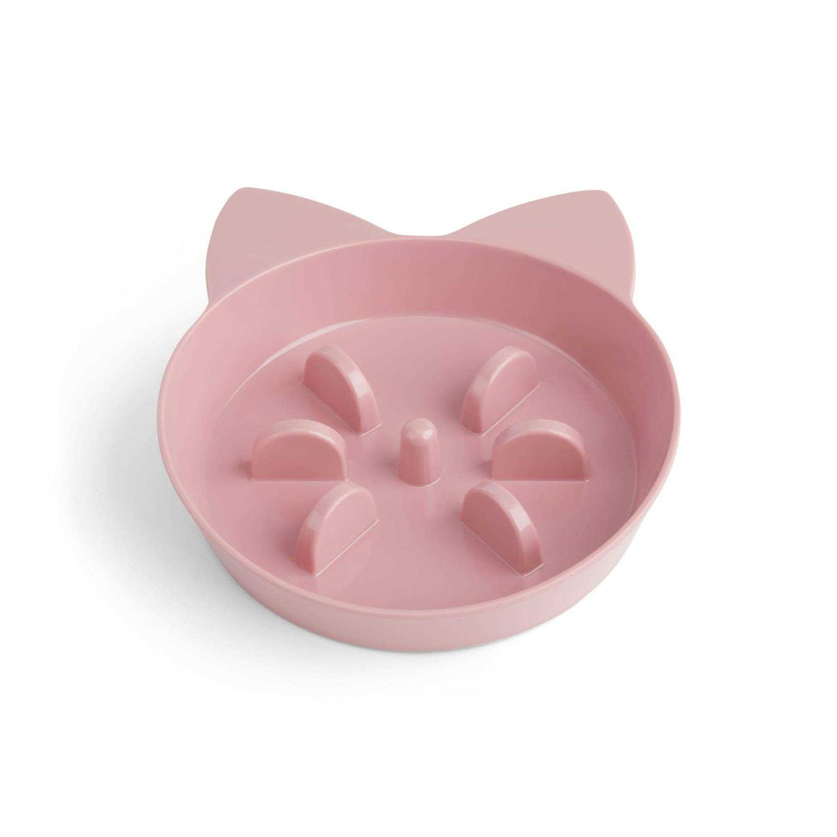 Mauve Slow Feeder Cat Bowl S5919