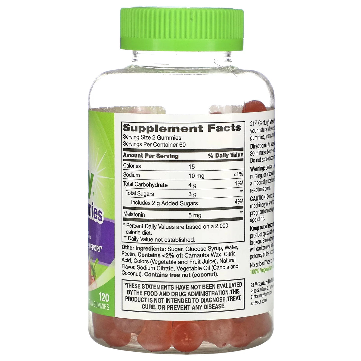 Biotin 5000 mcg Gummies Strawberry Pack of 3 K254646
