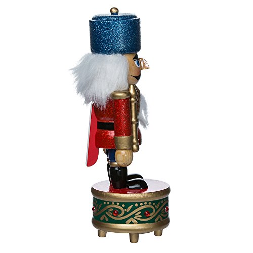 8.5-Inch Wooden Musical Nutcracker F49103