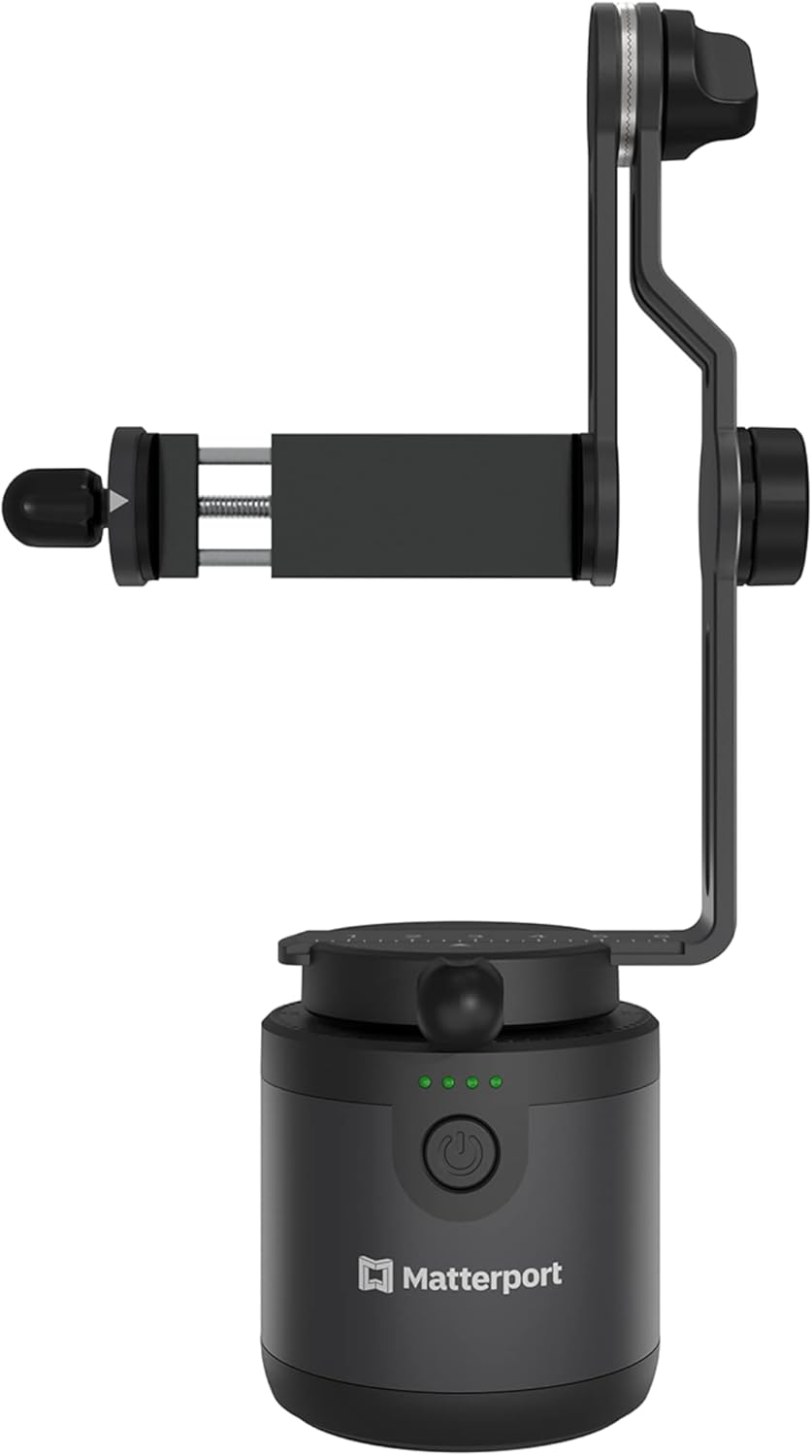 Motorized Rotating Mount for 3D 360 Photo Scans with Portable Tripod O830