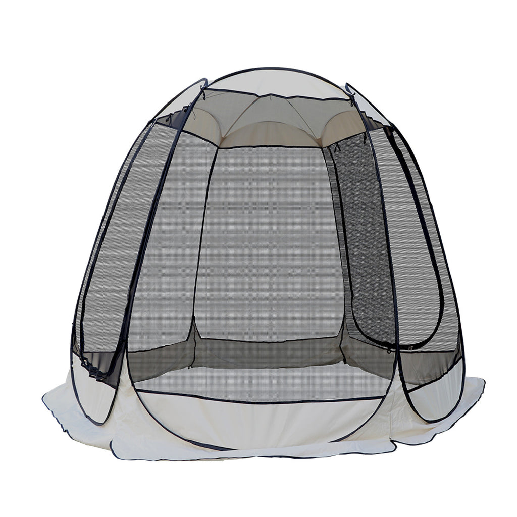 Pop Up Gazebo Tent With Screen Mesh D204365
