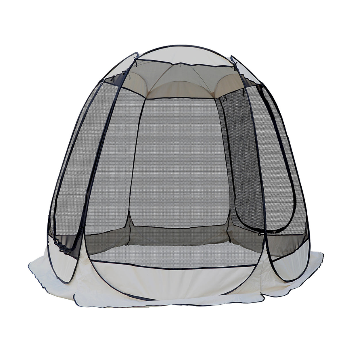 Pop Up Gazebo Tent With Screen Mesh D204365