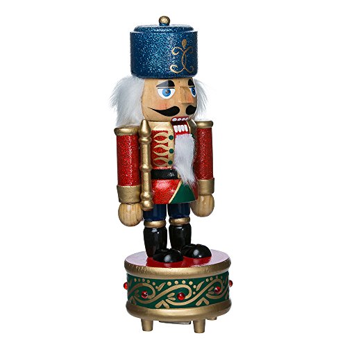 8.5-Inch Wooden Musical Nutcracker F49103