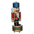 8.5-Inch Wooden Musical Nutcracker F49103