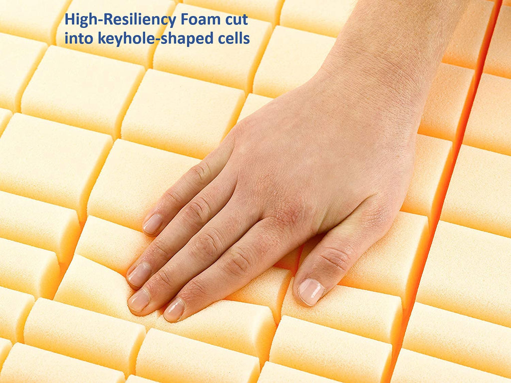 Fluid-Resistant Homecare Bed Mattress, 76 x 36 x 6 in G9009