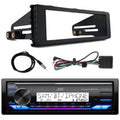 Single DIN Marine Bluetooth USB AUX AM/FM Radio Stereo Receiver E97161