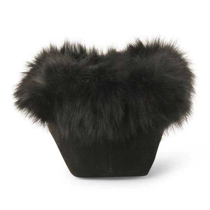 Black Suede Moccasins M15798