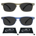 Black & Blue 2 Pack Reading Sunglasses V279476