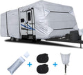 RV Cover Waterproof Travel Trailer Cover Rip-Stop Camper Cover Fits 20'1 - 22' Motorhome K91623