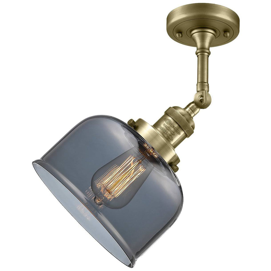 Antique Brass Semi Flush Mount Light U5990