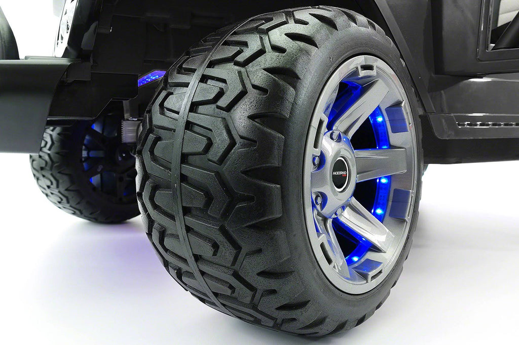 12V Power Ride-On Car Truck with R/C Parental Remote and LED Wheels H178